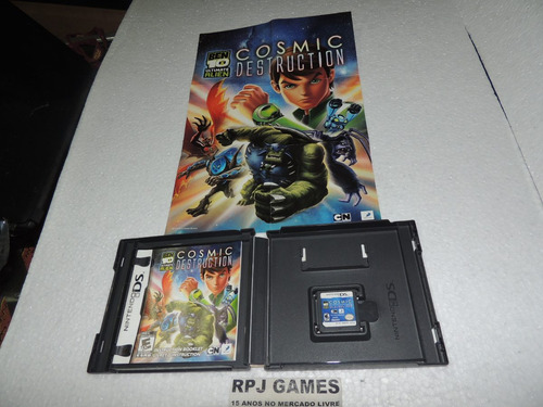Imagem 2 de 4 de Ben 10 Cosmic Destruction Original Completa P/ Ds - Loja Rj