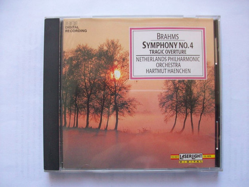 Cd Original Brahms - Symphony Nº.4 Tragic Overture
