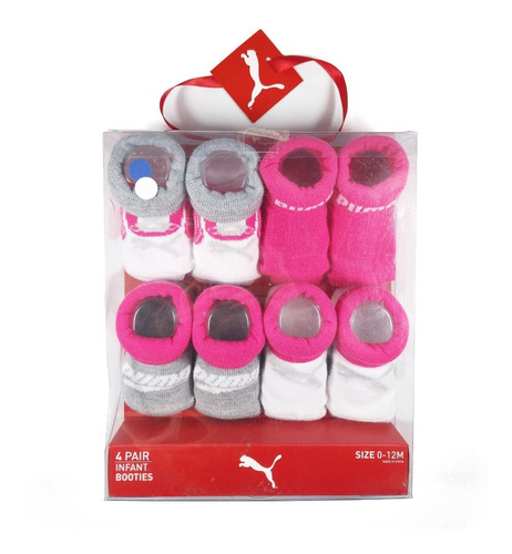 Medias Calcetines Set X 4  Pares Para Bebe