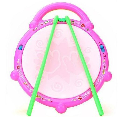 Tambor Infantil Musical Com Luz E Som Flash Drum - Peng Zhan