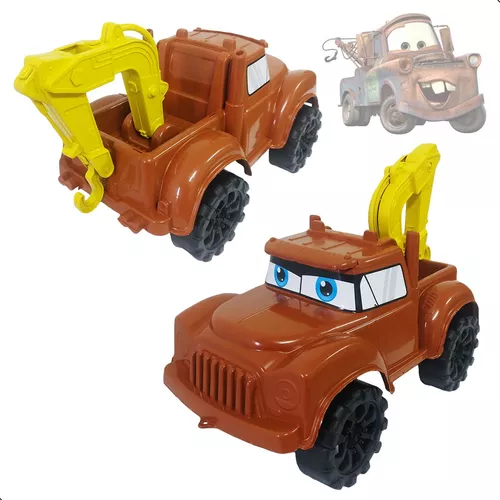 Brinquedo Caminhão Plataforma Socorro C/ Carrinho