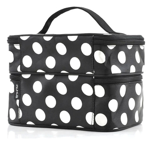 Maquillaje De Mujer Con Cremallera En Bolsa De Cosméticos De