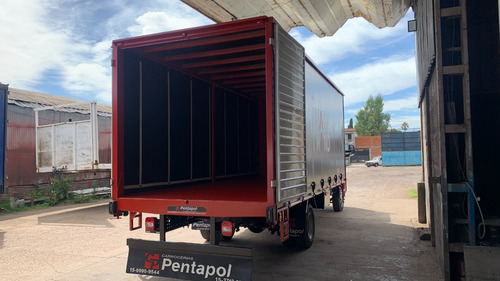 Carroceria Paquetera De Aluminio De 7.50 Mts