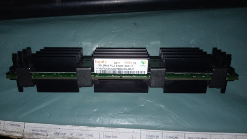 Imagem 1 de 4 de Memoria Hymp512a72cp8d3-s5 Ab-c 1g Pc2-6400 Ddr2 Ecc (2970)