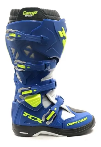 Bota Motocross Tcx Comp Evo Michelin Azul branca Parcelamento