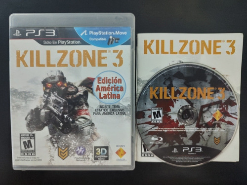 Killzone 3 Ps3 Playstation 3 Original Físico En Buen Estado 