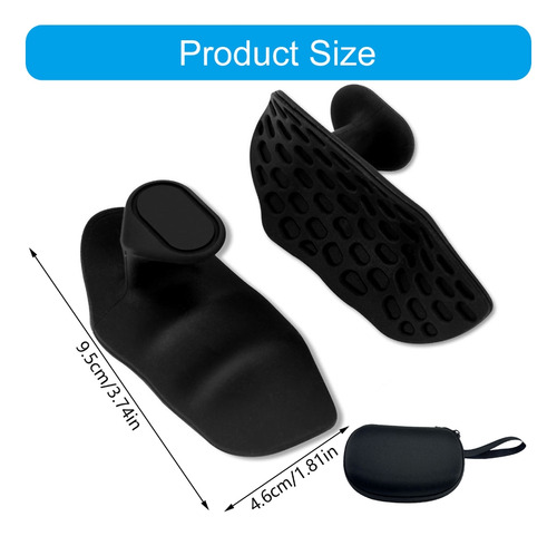 Almohadillas Ergonómicas Para Gimnasio (bk), Caja De Almacen