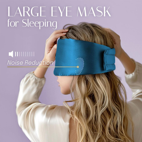 Máscara Para Dormir De Seda De Morera Natural, Portátil