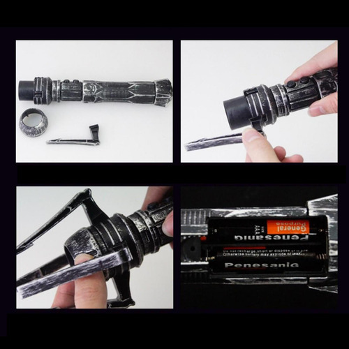 Luz Sable Led 7 Colores Espada Intermitente Con Sonido