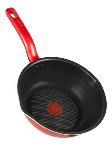 Frigideira Wok Com Indução Tefal So Chef 24cm Vermelha