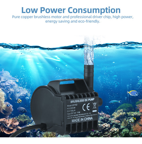 Bomba De Agua De 12 V Sumergible, Fuente Máxima Para Beber