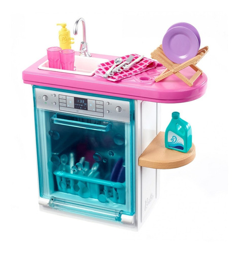 Set De Accesorios De Cocina Interior Barbie