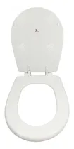 Comprar Asiento Inodoro Derpla Herraje Nylon Pringles Jade Blanco