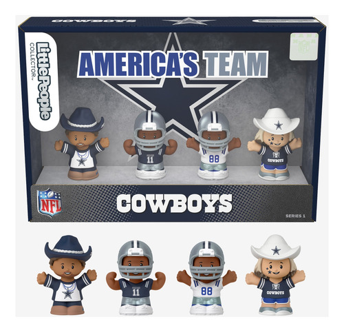 Little People Set Collector X Nfl Dallas Cowboys