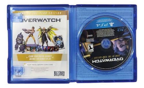 Overwatch Game Of The Year Edition Juego Original Ps4 - Ps5 (Usado)