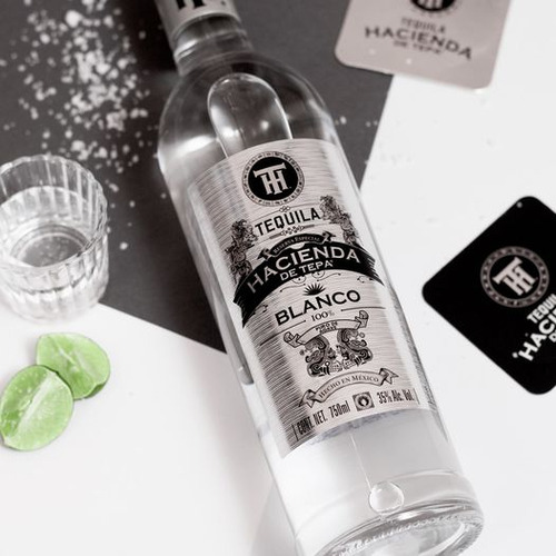 Tequila Hacienda De Tepa Blanco 750 Ml