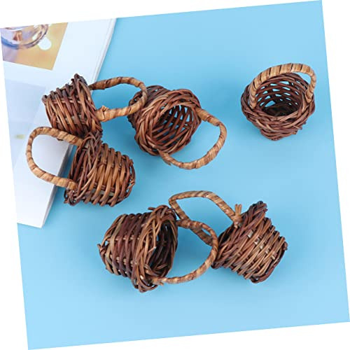 Eringogo 20 Piezas Mini Cesta De Flores Portátil Cesta De Al