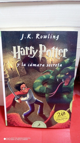 Harry Potter Y La Camara Secreta. J. K. Rowling. Libro Físic