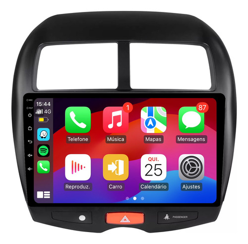 Kit Multimidia Asx 10p Android 14 Carplay 2gb 64gb