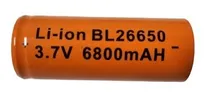 Comprar Pila Bateria Recargable 26650 3.7v 6800mah Linternas, Etc.