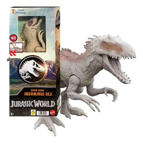 Jurassic World Dinossauro Indominus Rex Mattel