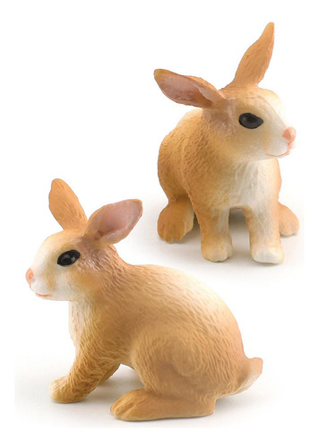 Figura De Conejo, Juguetes De Animales En Estilo B