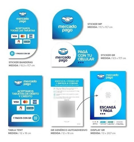 Kit Mercado Pago Point Mini + Qr Oferta Libreria Aries