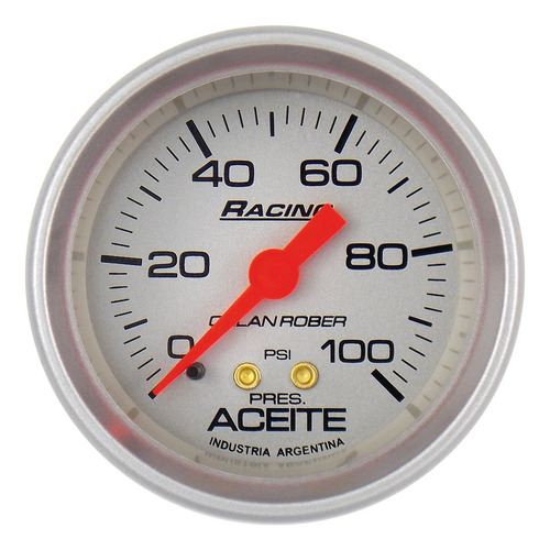 Kit 2 Relojes Orlan Rober Racing 52mm Aceite - Amperimetro
