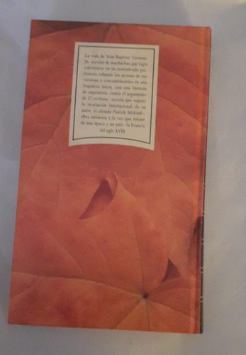 Libro Usado En Muy Buen Estado El Perfume - Patrick Süsking (Usado)