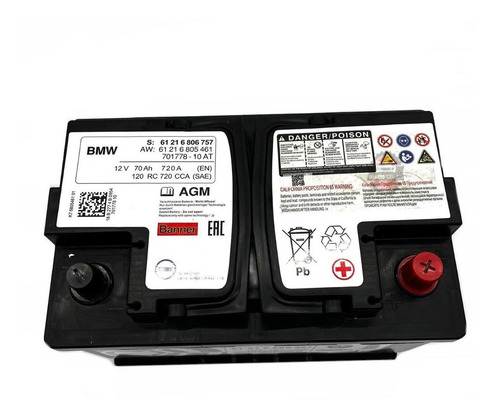 Bateria Bmw F11 Lci 535i Touring N55 (5h12)