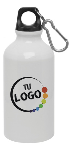 26 Botellas Aluminio 400ml Personalizadas