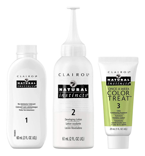 Clairol Natural Instincts Semi-permanent Hair Color Kit For