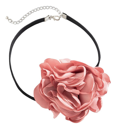 Gargantilla De Flores, Collar De Flores Para Mujer, Rosa