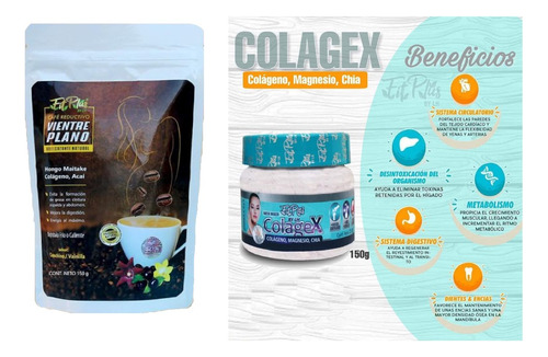 Café Capuchino 150gr Y Colagex Pack Fit Plus