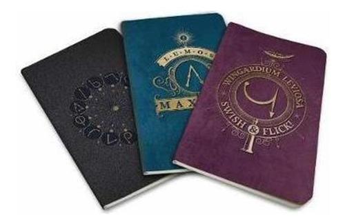 Harry Potter: Spells Pocket Journal Collection: Set Of 3 ...