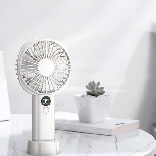 Fans New Quiet Large Wind Recargable Escritorio Usb Mi