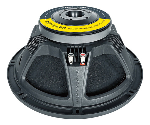 Altavoz Profesional Low Woofer 15puLG 500w Audiobahn Aw15aps Color Negro