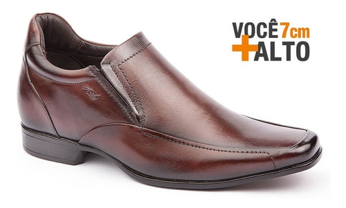 Sapato Masculino Rafarillo Alth Você + Alto Aumenta Altura