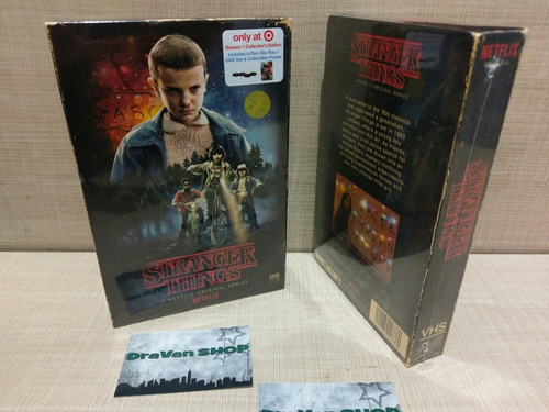 Stranger Things Blu-ray Edición De Colección Limitada Stock