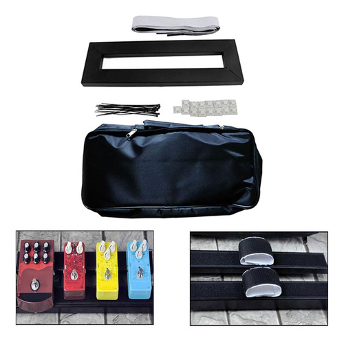 Tablero De Pedales De Efectos De Guitarra Portátil Para