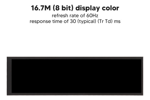 Subpantalla Lcd Hd De 8.8 Pulgadas, Monitor Táctil Portátil