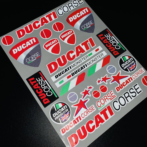 Calcos Adhesivos Ducati