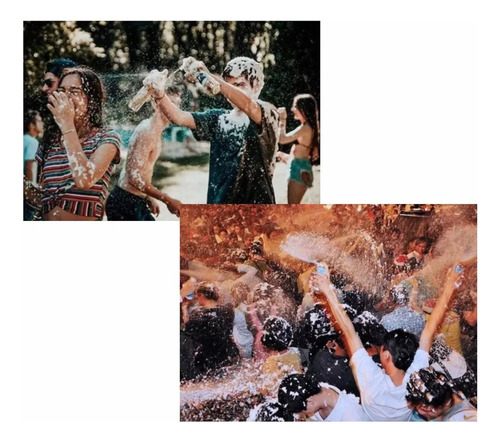 Espuma De Carnaval Neve Artificial Spray Espuminha Grande