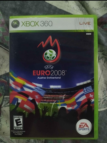 Juego Xbox 360 Euro 2008