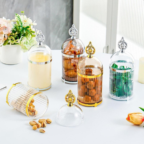 Storage Jar Food Storage Canister Modern Home Clear Edge