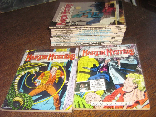 Martin Mystere Nºs 1 Ao 13 Coleç Completa Rge/globo An 1986 (Usado)