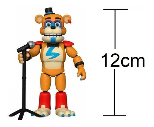 Glamrock Freddy Five Nights Al Freddys Security Mide 12cm