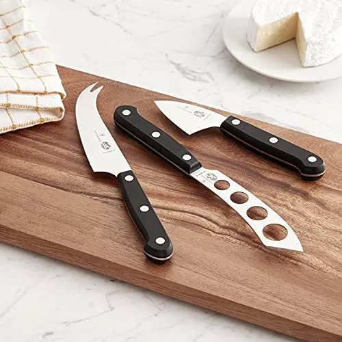 Victorinox Swiss Army - Juego de cuchillos de queso gourmet de 3 piezas