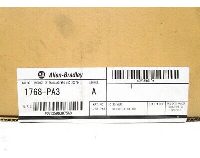 Allen Bradley 1768-pa3 Ser. A Date: 2013 Nsfs Qqc