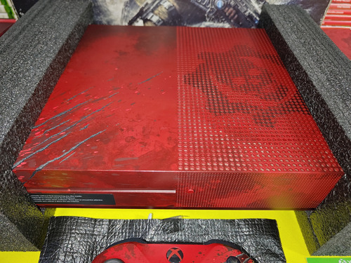 Consola Xbox One S Edicion Limitada Gears Of War Con Caja (Usado)